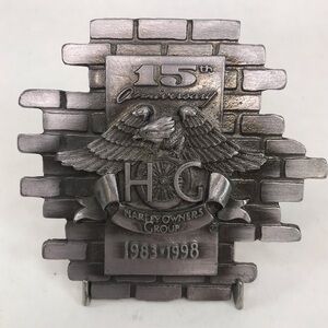 Harley Owners Group HOG Chapter 15 Anniversary Appreciation Plague
